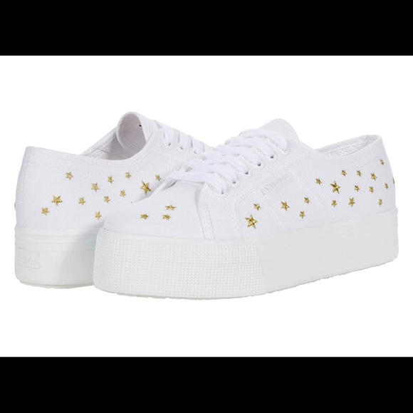 Superga 2790-Embcottonw Stars - Picture 3 of 6